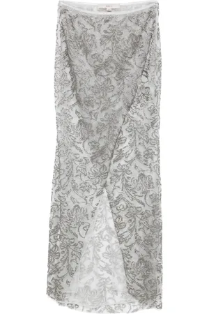 REMAIN Wrap maxi skirt