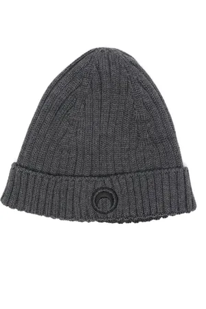 Marine Serre Moon logo knit beanie