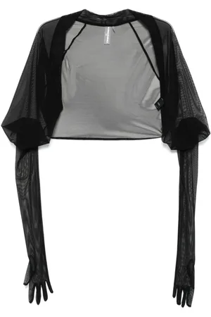 Norma Kamali Semi-sheer jacket