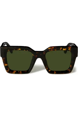 OFF-WHITE Jackson tortoiseshell-effect sunglasses