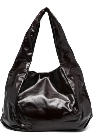 Sandro Large leather shoulder bag