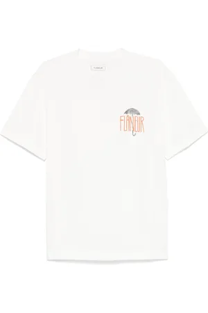 FLÂNEUR Logo-print T-shirt