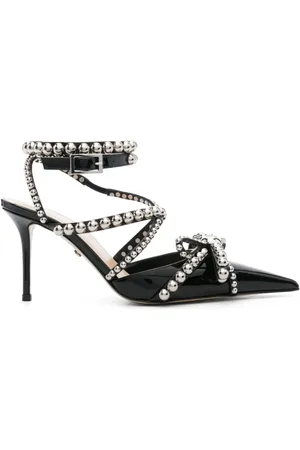Mach & Mach 90mm stud-embellished pumps