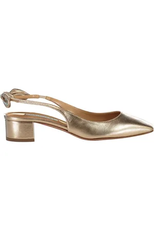 Aquazzura 35mm Very Bow Tie slingback pumps