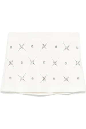 Pinko Crystal-embellished mini skirt