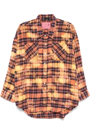 R13 Checked shirt