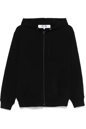 Comme des Garçons Signature heart-patch hoodie