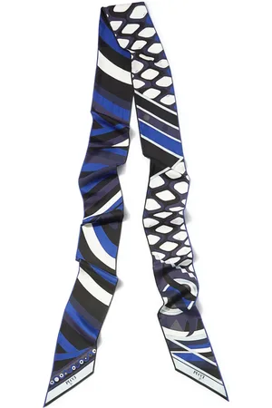 Puccini Iride Vivara-print silk scarf