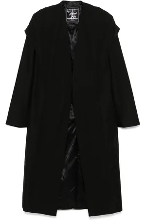 Y / PROJECT Draped-detail coat