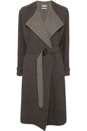Hermès 1990-2000s alpaca-wool coat