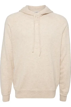 MAN ON THE BOON. Cashmere long-sleeved hoodie