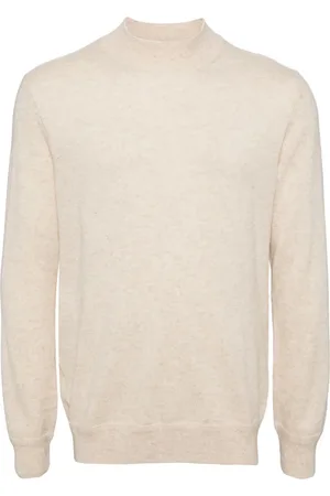 MAN ON THE BOON. Cashmere mock-neck jumper
