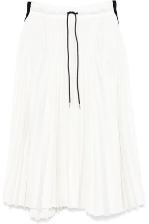 SACAI Pleated midi skirt