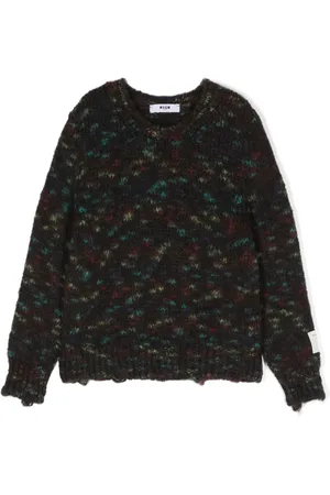 Msgm Distressed sweater