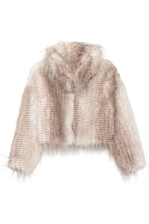 Blugirl Faux-fur cropped jacket