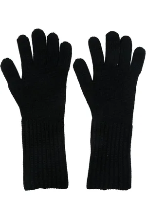 Fabiana Filippi Ribbed-knit gloves