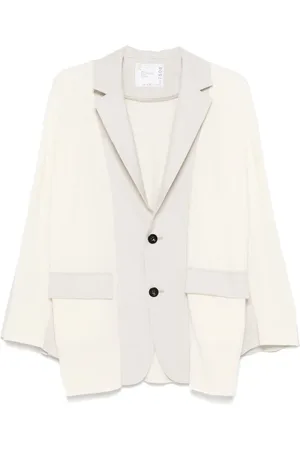 SACAI Panelled cardigan