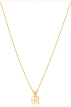 Missoma Mini Square pendant necklace