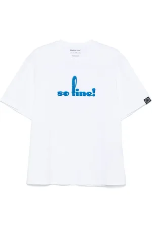 MARTINE ROSE Slogan-print T-shirt