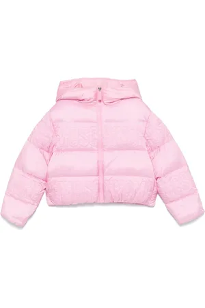 Moschino Logo-embroidered jacket