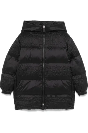 Moschino Logo-embroidered jacket