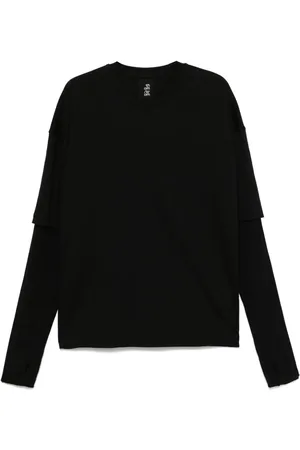 THOM KROM Layered-detail sweatshirt