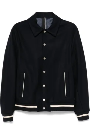 LOW BRAND Classic-collar bomber jacket