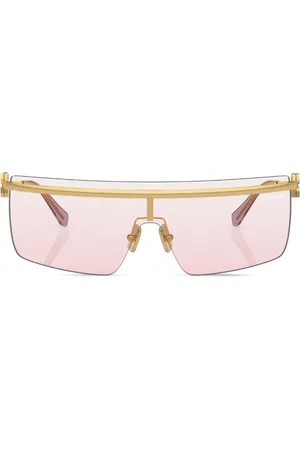 Miu Miu Rimless square-frame sunglasses