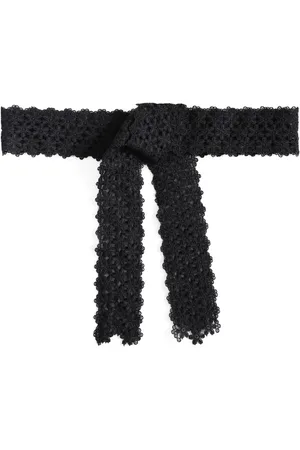 Lethicia Bronstein Amoss lace-overlay belt