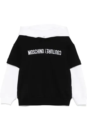 Moschino Logo-embroidered hoodie