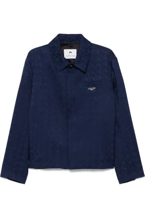 Marine Serre Moon Diamond jacquard jacket