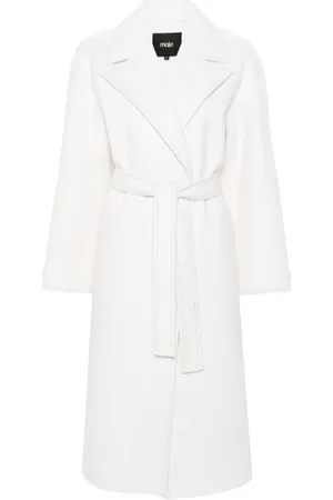Maje Long belted coat