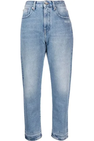 OFF-WHITE High-rise straight jeans
