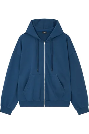 Studio Tomboy Cotton zip-up hoodie