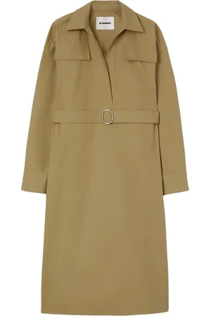Jil Sander Classic-collar cotton dress