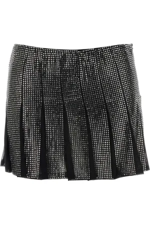 GIUSEPPE DI MORABITO Crystal-embellished tulle mini skirt