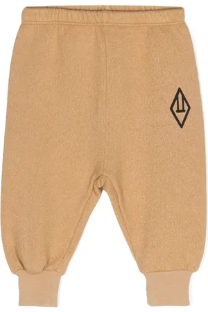 The Animals Observatory Logo-print jersey track pants