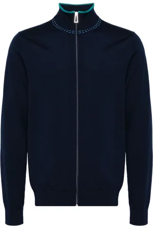 Paul Smith High-neck zip-up cardigan