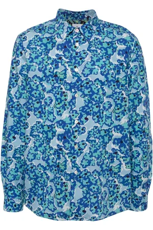 Paul Smith Floral-print poplin shirt