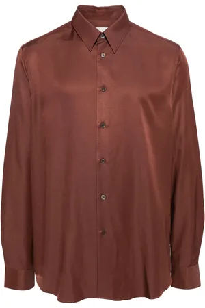 Paul Smith Long-sleeve cotton-blend shirt