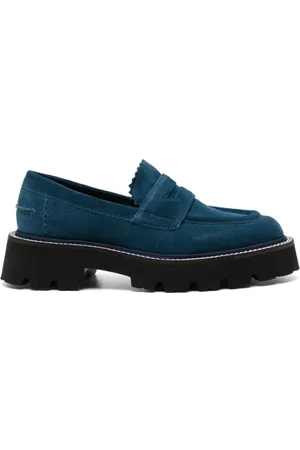 Paul Smith Magpie suede loafers