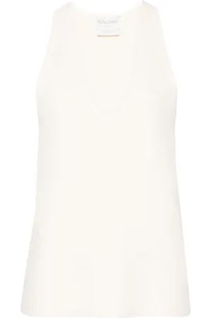 FORTE FORTE Sleeveless crepe top
