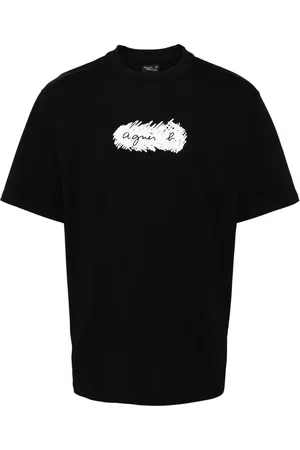 AGNÈS B. Logo print cotton T-shirt