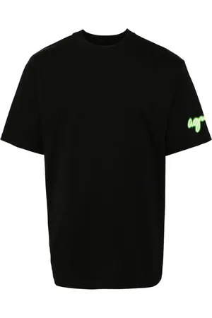 AGNÈS B. Logo-print cotton T-shirt