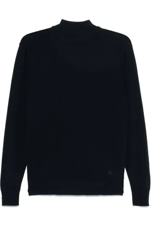 Manuel Ritz Virgin-wool mock-neck sweater