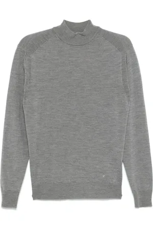 Manuel Ritz Virgin-wool mock-neck sweater