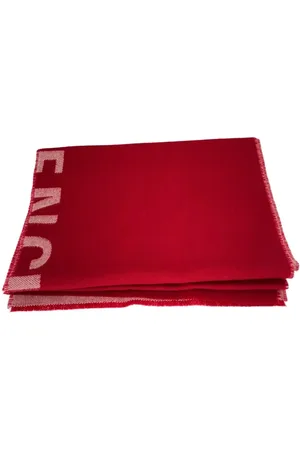 Balenciaga 2020 logo-jacquard scarf