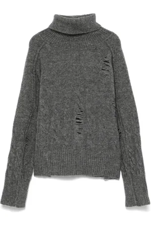 ISABEL BENENATO Cut-out jumper