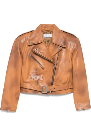 GIUSEPPE DI MORABITO Spray-paint effect biker jacket