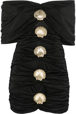GIUSEPPE DI MORABITO Sea shell-detail mini dress